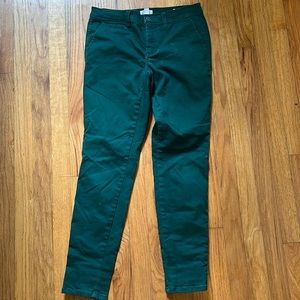 Market & spruce size 6 jewel green jeans